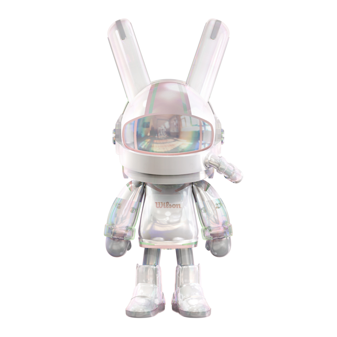 MightyJaxx ROBBi for Wilson Rugby Set 1000% blanc 91112 1