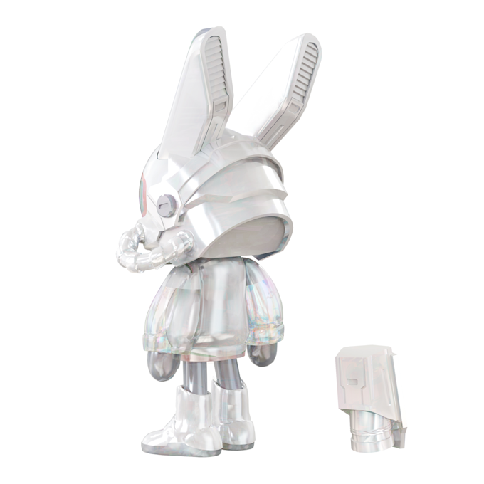 MightyJaxx ROBBi for Wilson Rugby Set 1000% wit 91112 3