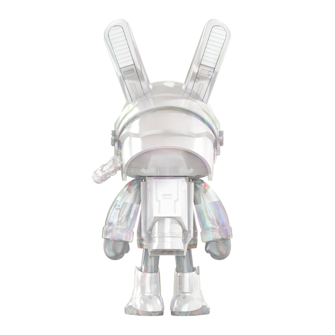 MightyJaxx ROBBi for Wilson Rugby Set 1000% blanc 91112 4