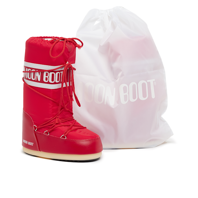 Moon Boot Wmns Icon Nylon rot 89824 8