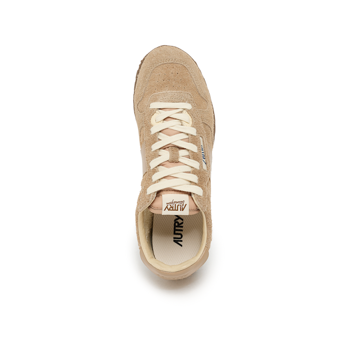 Autry Wmns Windspin Low Suede Leather biscuit beige 87389 4