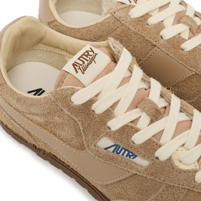 Autry Wmns Windspin Low Suede Leather biscuit beige 87389 6