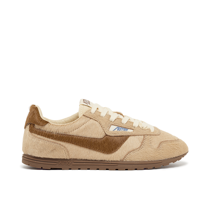 Autry Wmns Windspin Low Pony Nylon black/ivory brown 85738 2