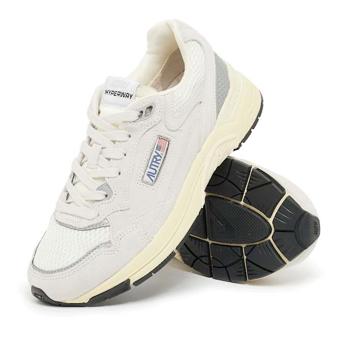 Autry Wmns Hyperway Low Suede Mesh white/silver gris 85743 7
