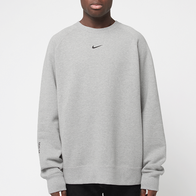 Nike x Nocta Fleece Crewneck Sweatshirt gris 88659 2