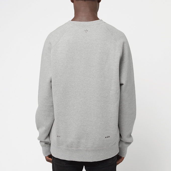 Nike x Nocta Fleece Crewneck Sweatshirt gris 88659 4