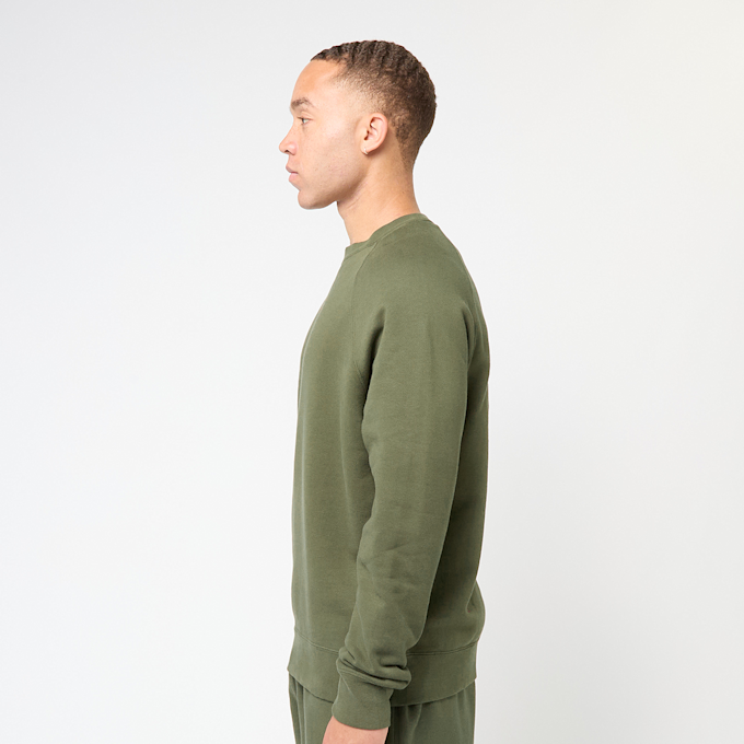 Nike Nocta Fleece Crewneck cargo khaki/team red grün 86292 3