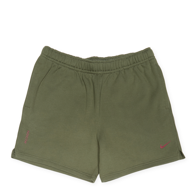 Nike M NRG Nocta CS Short FLC lt orewood brn/team red beige 86276 1