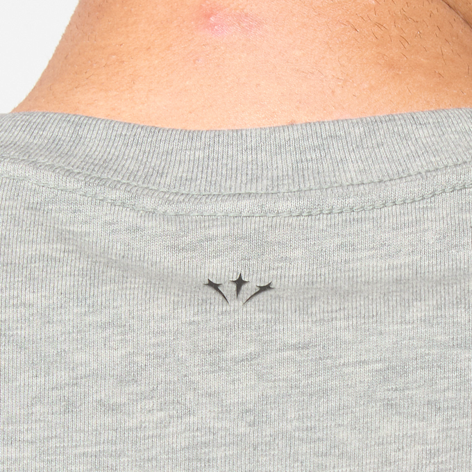 Nike M NRG Nocta CS Tee SS dk grey heather/black grau 88813 6