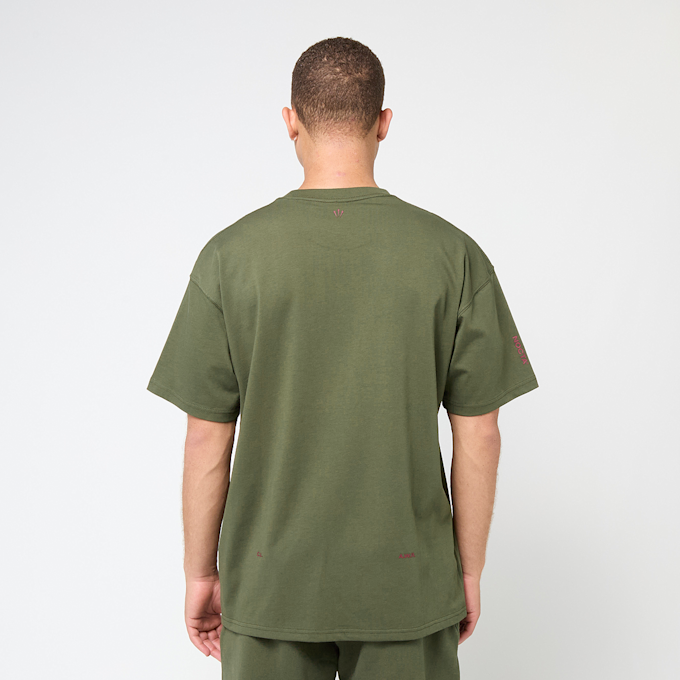 Nike M NRG Nocta CS Tee SS cargo khaki/team red grün 86345 4