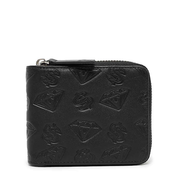 Billionaire Boys Club Diamond & Dollars Wallet black zwart 90752 1