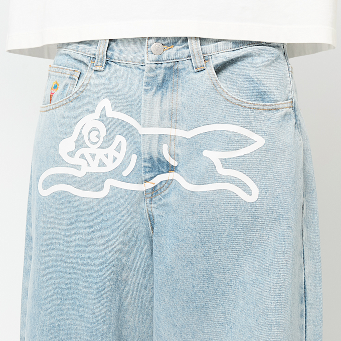ICECREAM Running Dog Triple Scoop Denim Pant vintage wash blau 90166 5