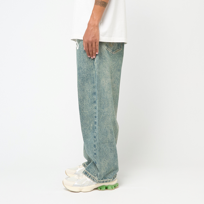 ICECREAM Running Dog Triple Scoop Denim Pant vintage wash blau 90760 3