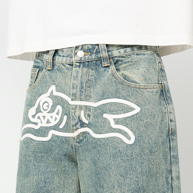 ICECREAM Running Dog Triple Scoop Denim Pant vintage wash blau 90760 5