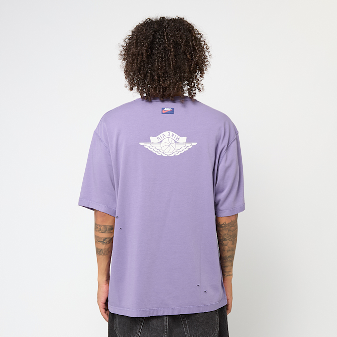 Jordan M J Rare Air Wsh 85 Ss Crew purple earth/sail roze 91494 4
