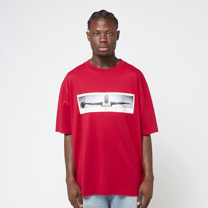 Jordan M J Nc Wings Photo Ss Crew gym red/black rot 91411 2