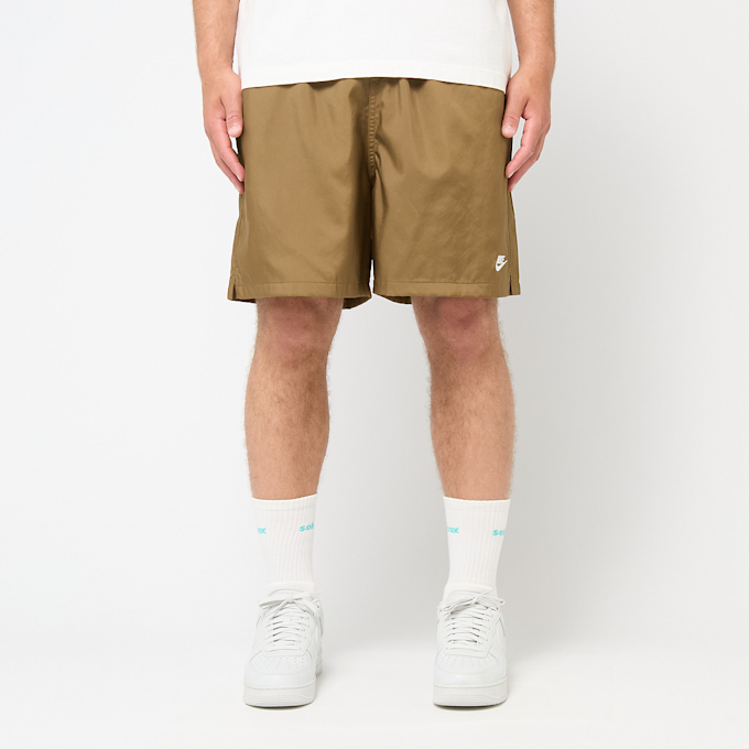 Nike M Nk Club Flow Short mosswood brown/white braun 86279 2