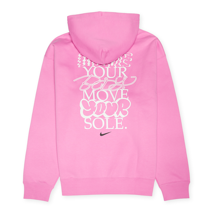 Nike Solo Swoosh Fleece Hoodie rose 89445 1
