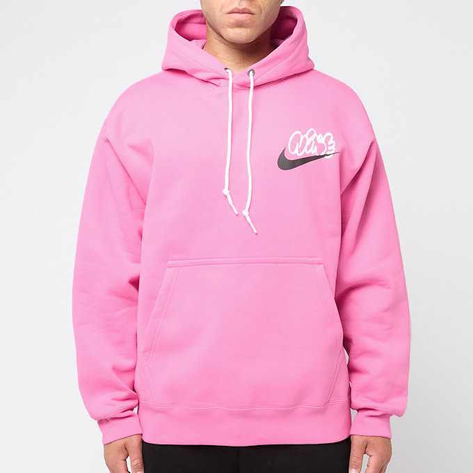 Nike Solo Swoosh Fleece Hoodie rosa 89445 2