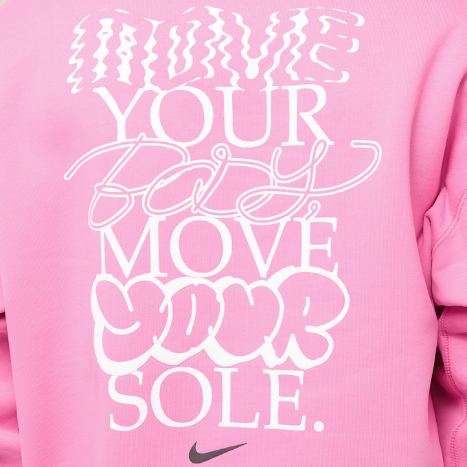 Nike Solo Swoosh Fleece Hoodie rosa 89445 6