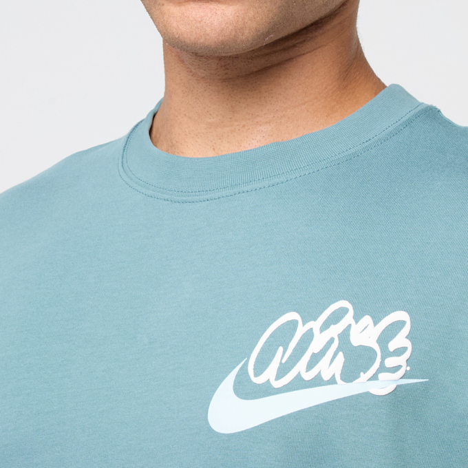 Nike Solo Swoosh Tee blauw 88784 5