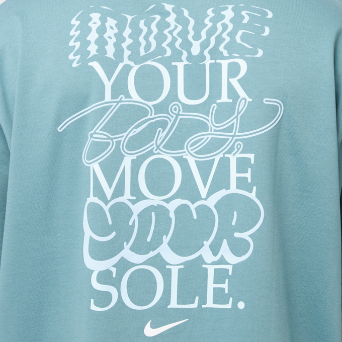 Nike Solo Swoosh Tee blauw 88784 6