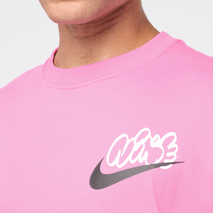 Nike Solo Swoosh Tee rosa 88785 5