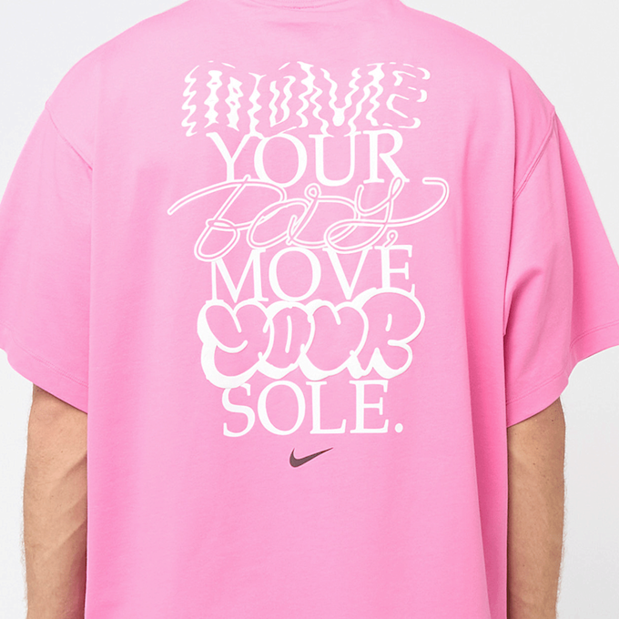 Nike Solo Swoosh Tee rosa 88785 6