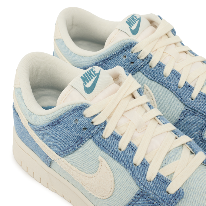 Nike Wmns Nike Dunk Low smokey blue/pale ivory-denim turq-ochre blauw 87690 6