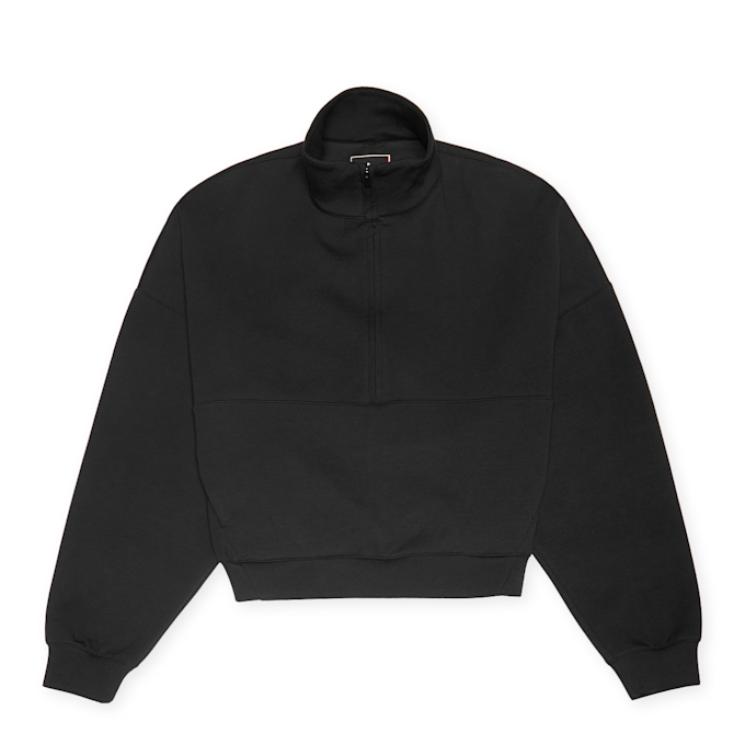 Nike W Nk 24.7 Df Hz Top Soft Knit black/dk smoke grey zwart 86374 1