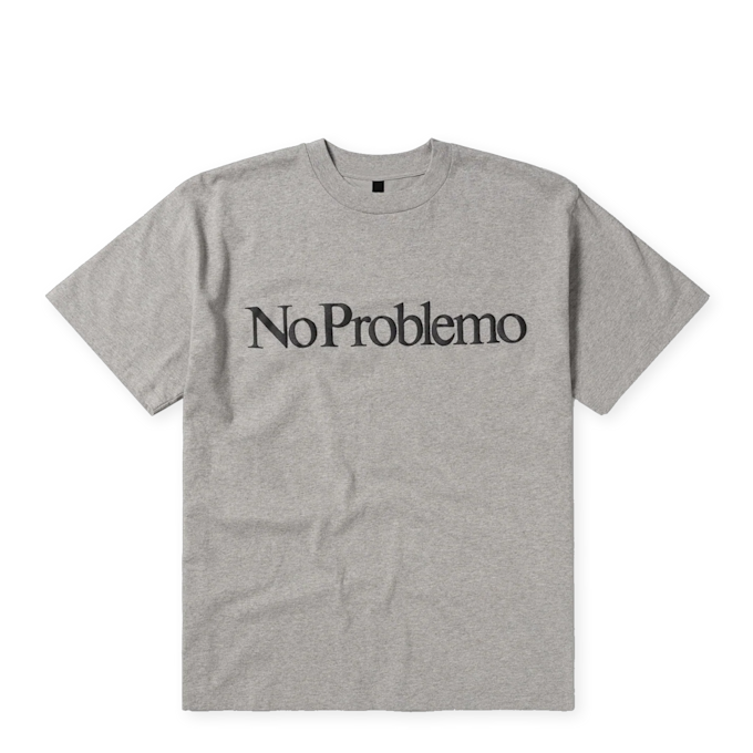 No Problemo No Problemo SS Tee grey 91415 1