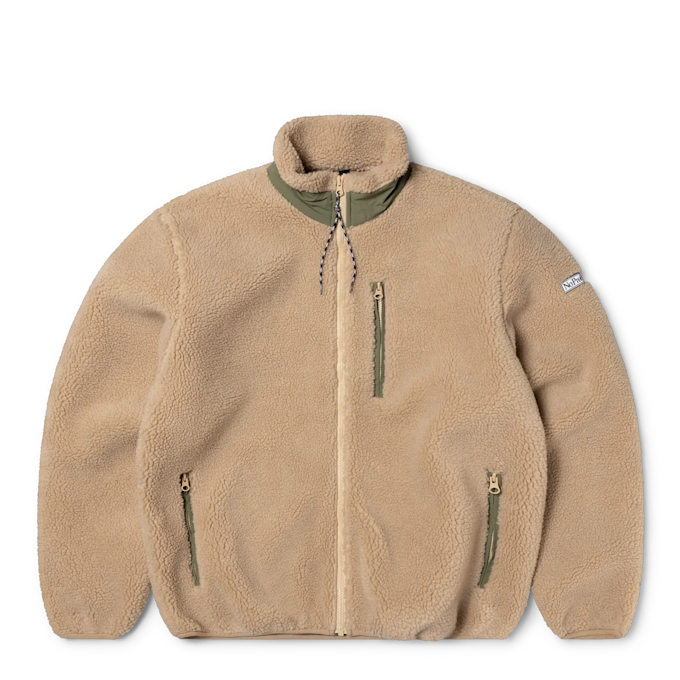 No Problemo NP Forest Heavy Fleece Jacket beige 89278 1