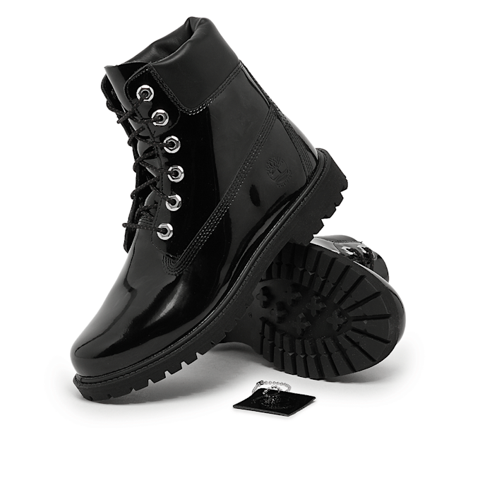 Timberland Wmns Premium 6 inch Lace Up Waterproof Boot schwarz 88556 7