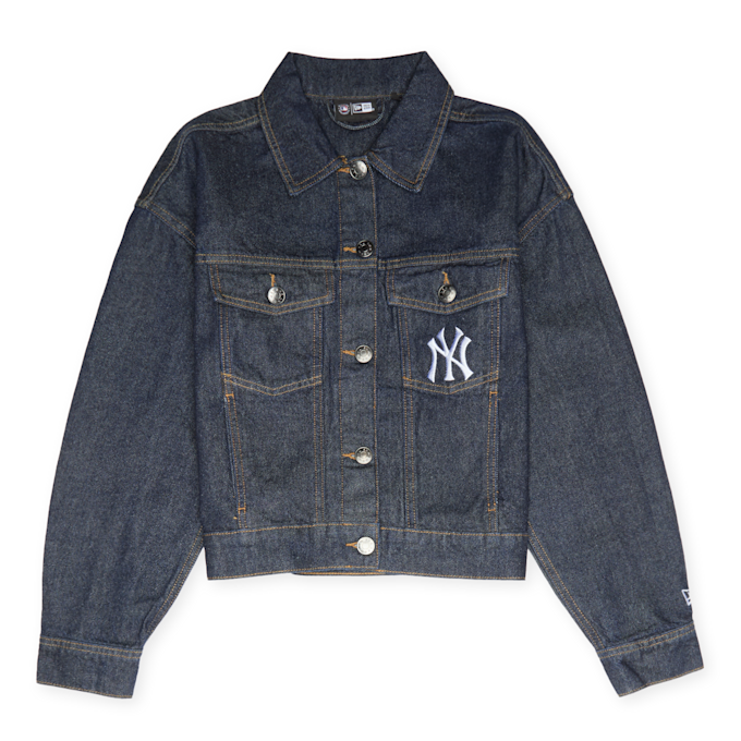 New Era MLB Reg Denim Jacket New York Yankees rdm blue 86620 1