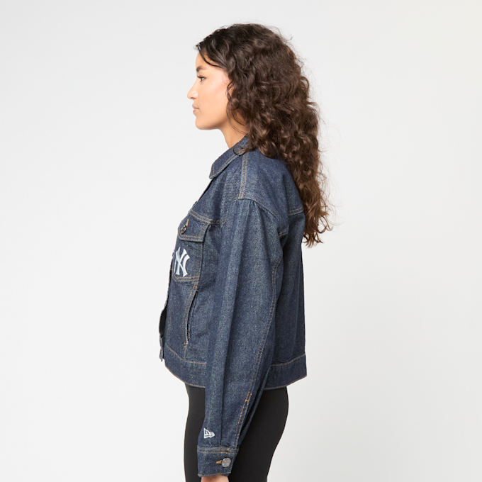 New Era MLB Reg Denim Jacket New York Yankees rdm blau 86620 3