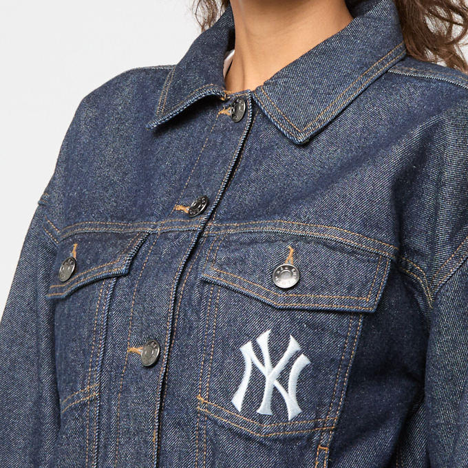 New Era MLB Reg Denim Jacket New York Yankees rdm blau 86620 5