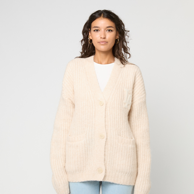 New Era MLB Knit Cardigan New York Yankees ltc beige 87955 2