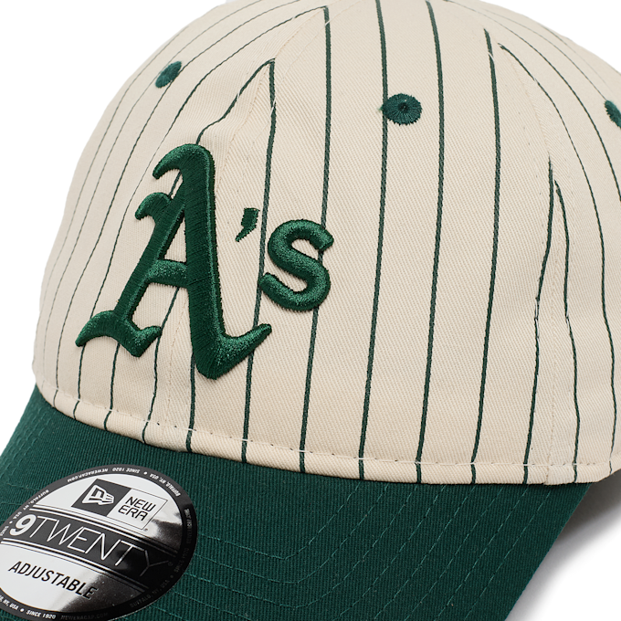New Era Pinstripe 9Twenty Oakland Athletics beige 91124 4