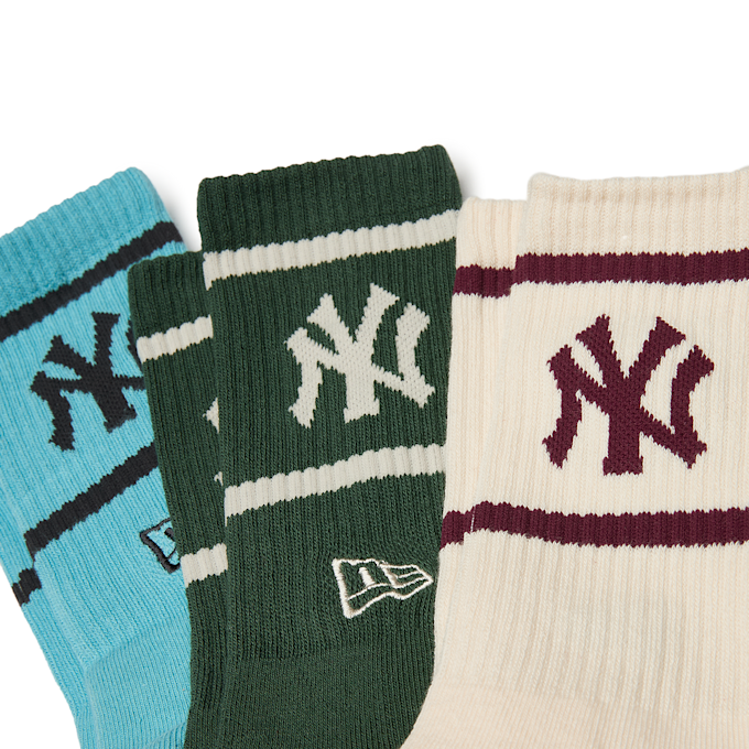 New Era MLB Crew Socks 3PK New York Yankees multi-colour 87959 3