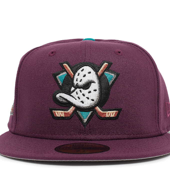 New Era 59Fifty Anaheim Ducks plum lila 86625 4