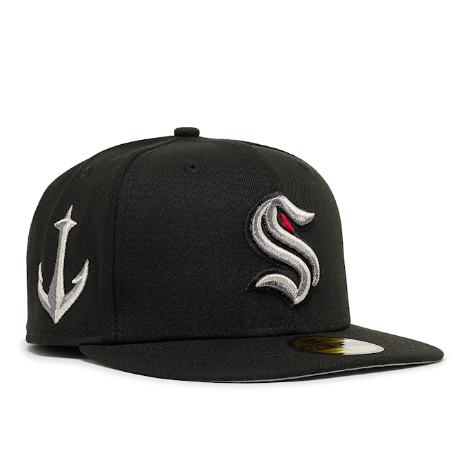 New Era 59Fifty NHL Black Dome Pack Seattle Kraken schwarz 86632 1