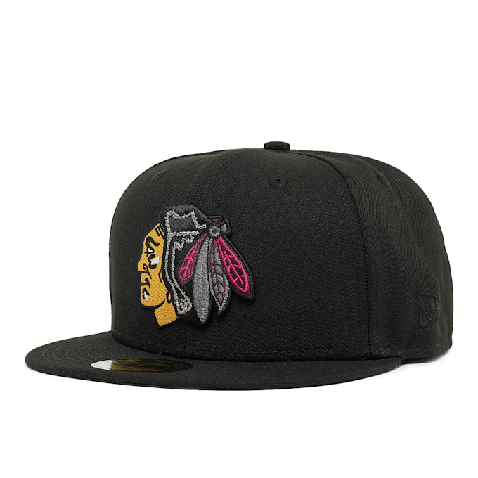 New Era 59Fifty NHL Black Dome Pack Chicago Blackhawks schwarz 86633 2