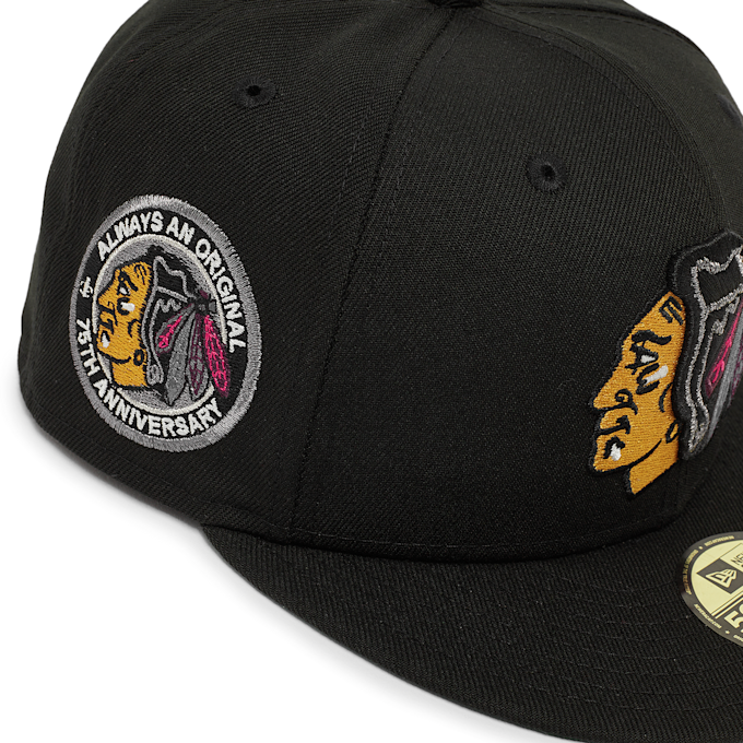 New Era 59Fifty NHL Black Dome Pack Chicago Blackhawks schwarz 86633 4