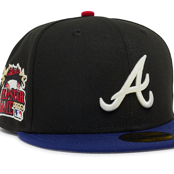 New Era 59Fifty Sneaker Launch Pack Atlanta Braves AJ4 black 88875 6