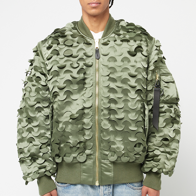 Alpha Industries MA-1 ULCANS Flight Jacket grün 86682 2