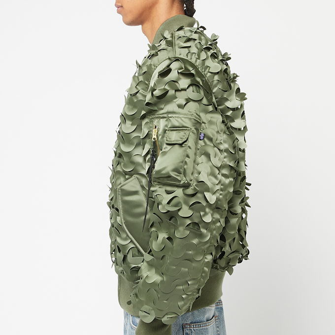 Alpha Industries MA-1 ULCANS Flight Jacket grün 86682 3