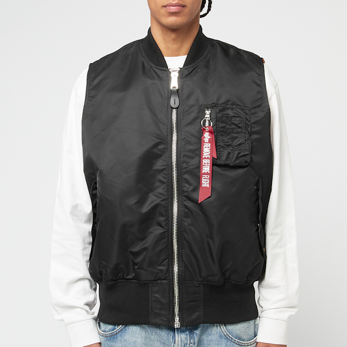 Alpha Industries MA-1 Vest zwart 90235 2