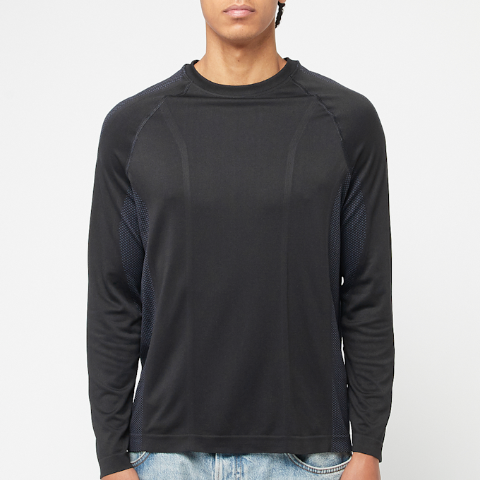 Alpha Industries Seamless Longsleeve Shirt noir 88007 2