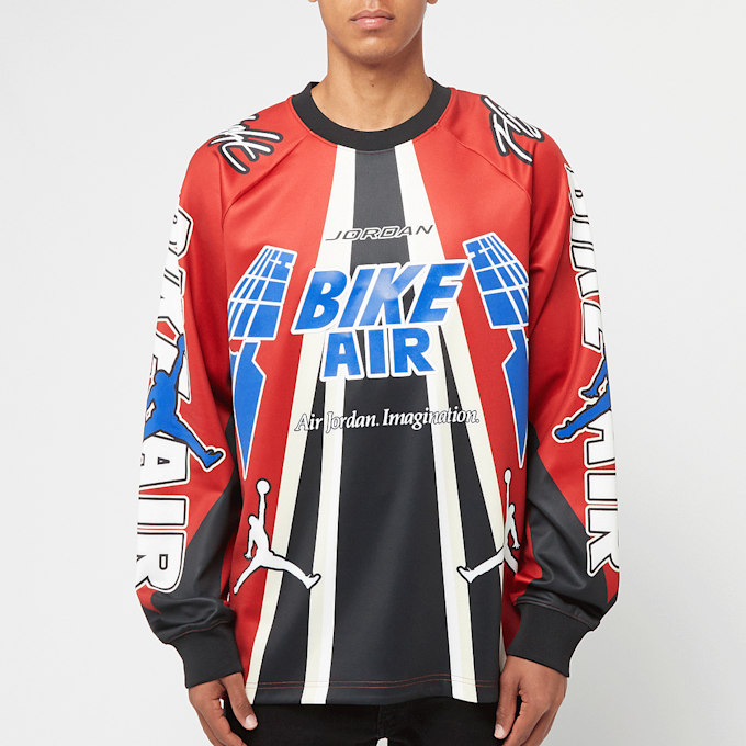 Jordan x Nigel Sylvester "Bike Air" Jersey rot 87512 2