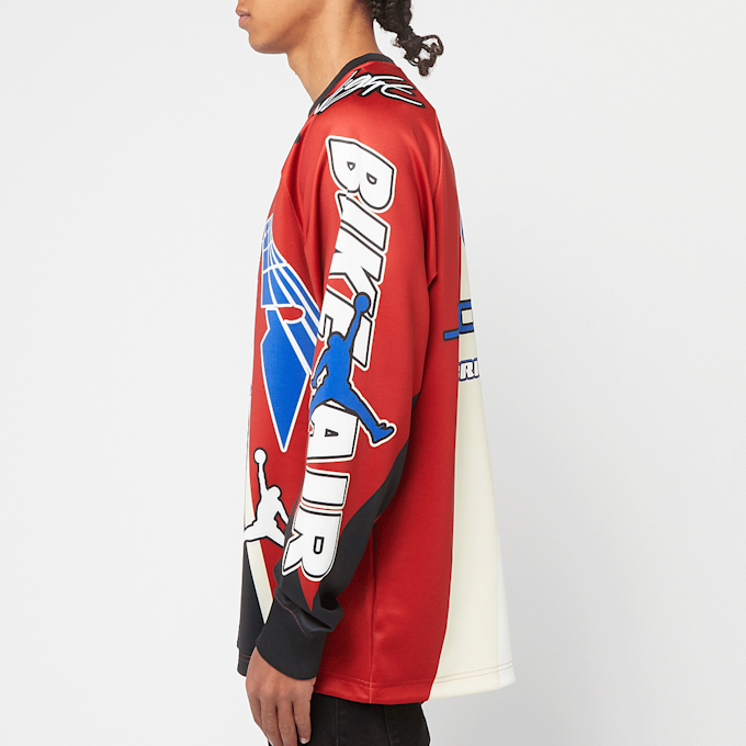 Jordan x Nigel Sylvester "Bike Air" Jersey rot 87512 3